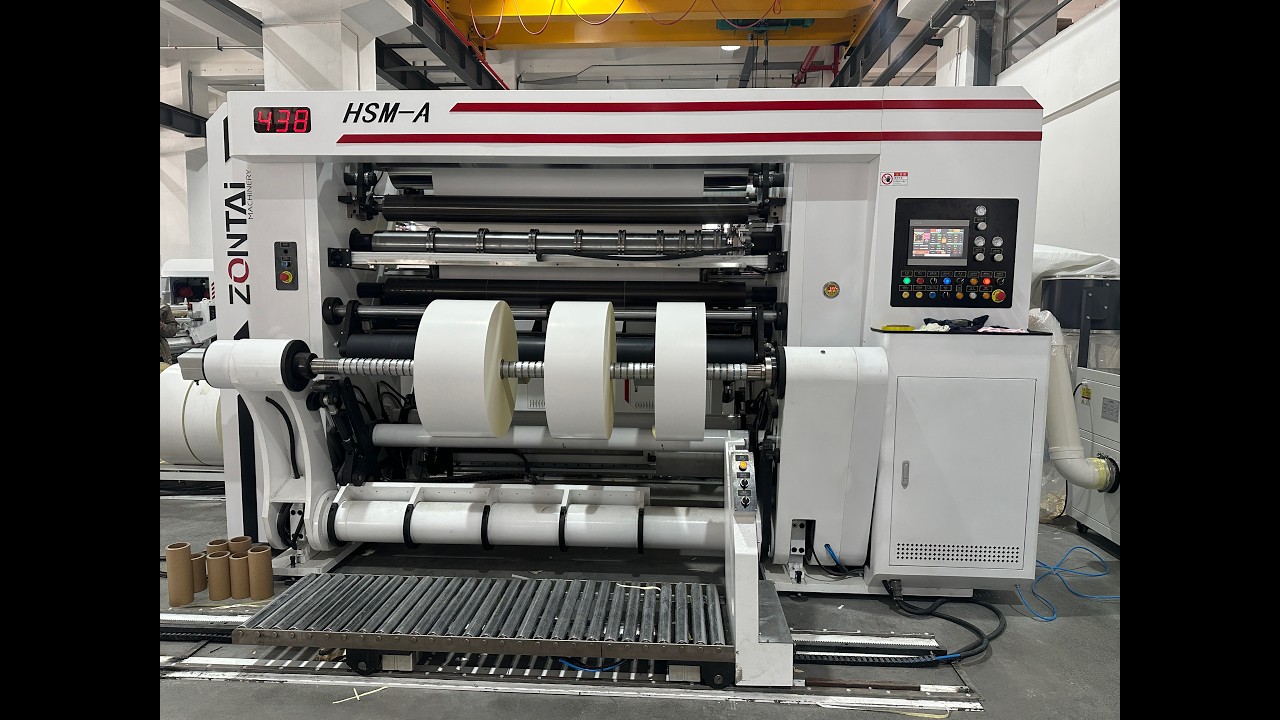 ZONTAI HSM-A 1800 Slitting and rewinding machine