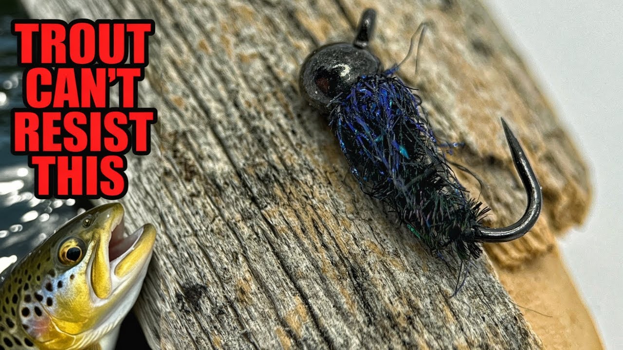 Black Peacock Caddis Nymph - Fly tying video