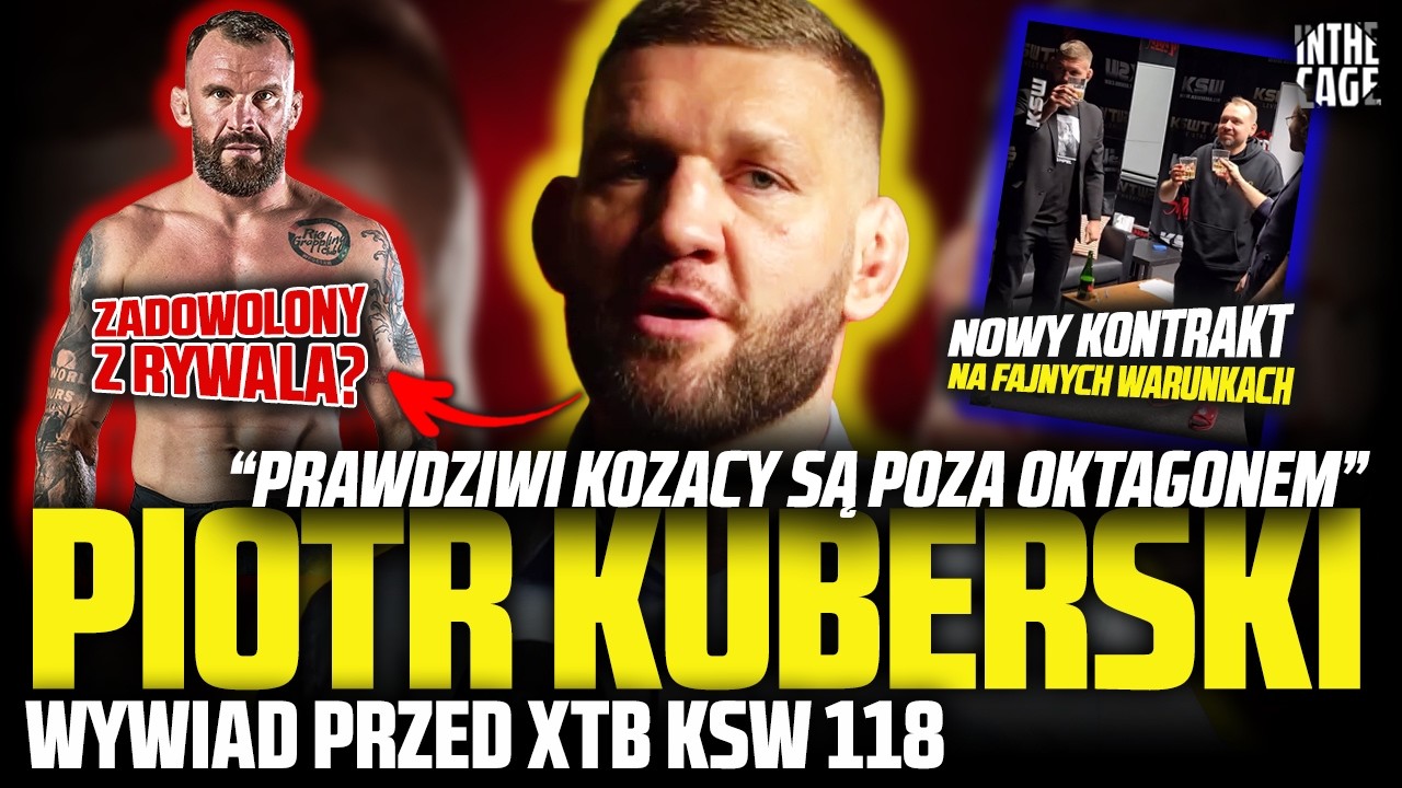 Piotr KUBERSKI na gorąco po ogłoszeniu walki z MICHALSKIM: Nowy kontrakt z KSW | 