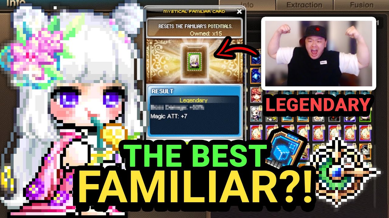 ЛЕГЕНДАРНЫЙ ФАМИЛИАР в героическом MapleStory!! | Еженедельные клипы MapleStory #44