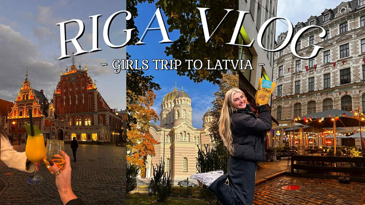 RIGA, LATVIA VLOG | AMELIA HONOUR