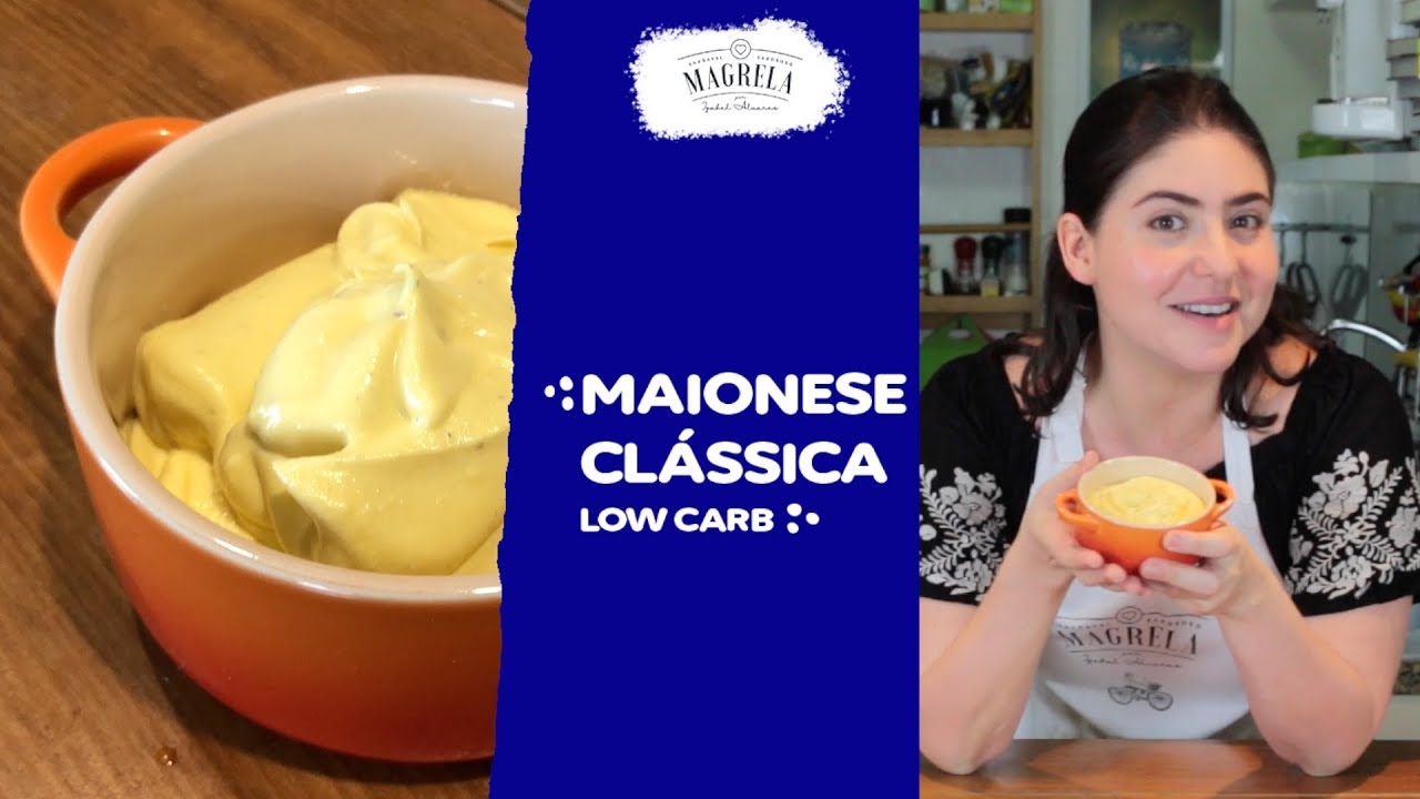 Como fazer maionese de ovos cozidos low carb!