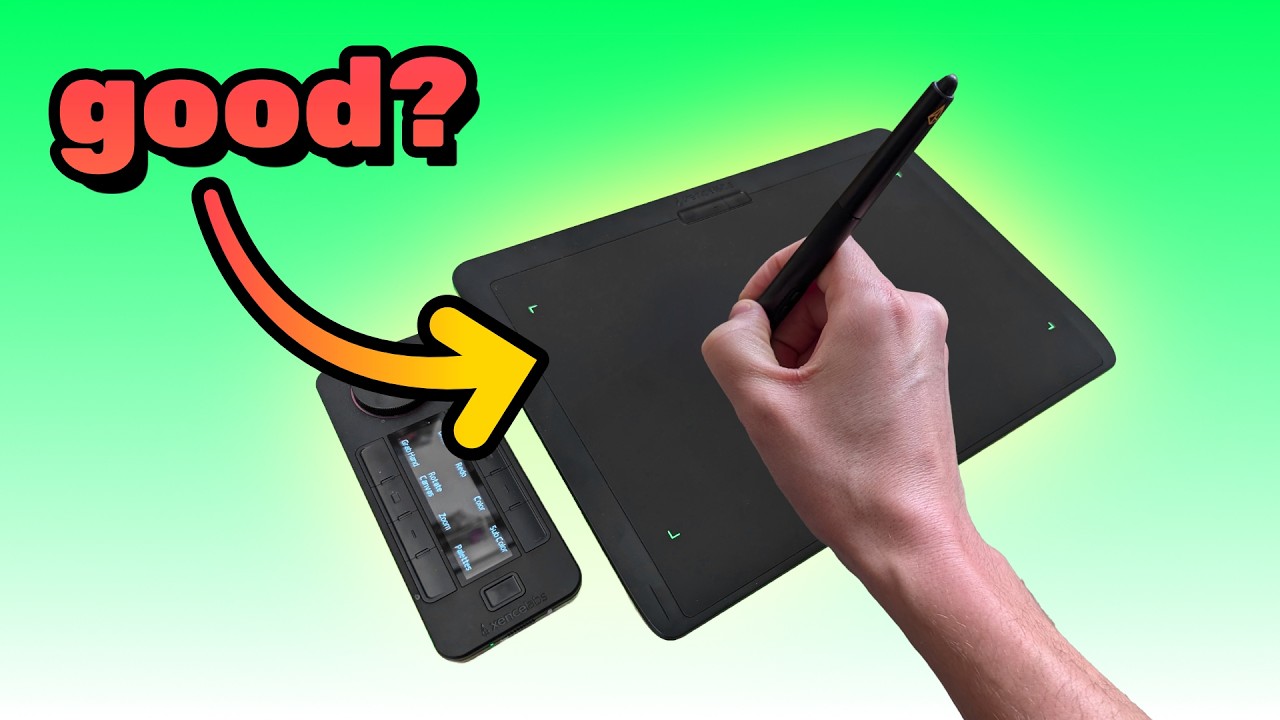 Наконец-то хороший планшет? | Обзор среднего комплекта планшетов Xencelabs Pen Tablet