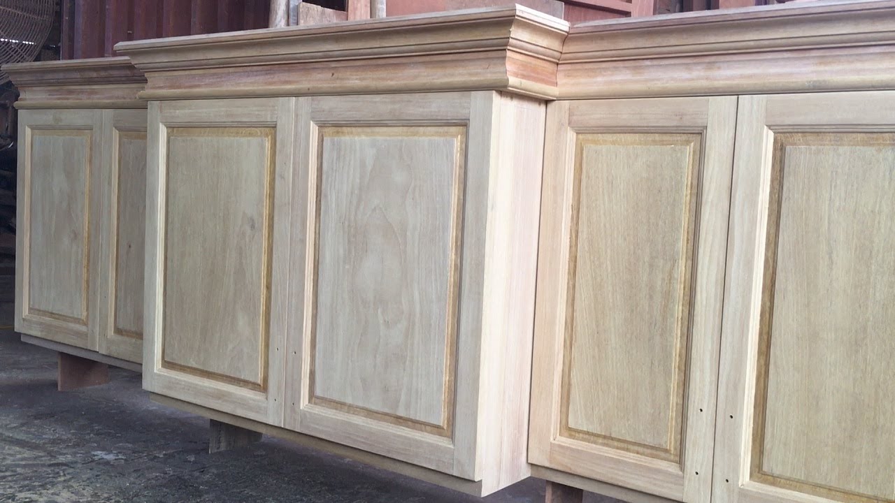 Woodworking Tools // How To Make Kitchen Cabinet Doors Extremely Simple