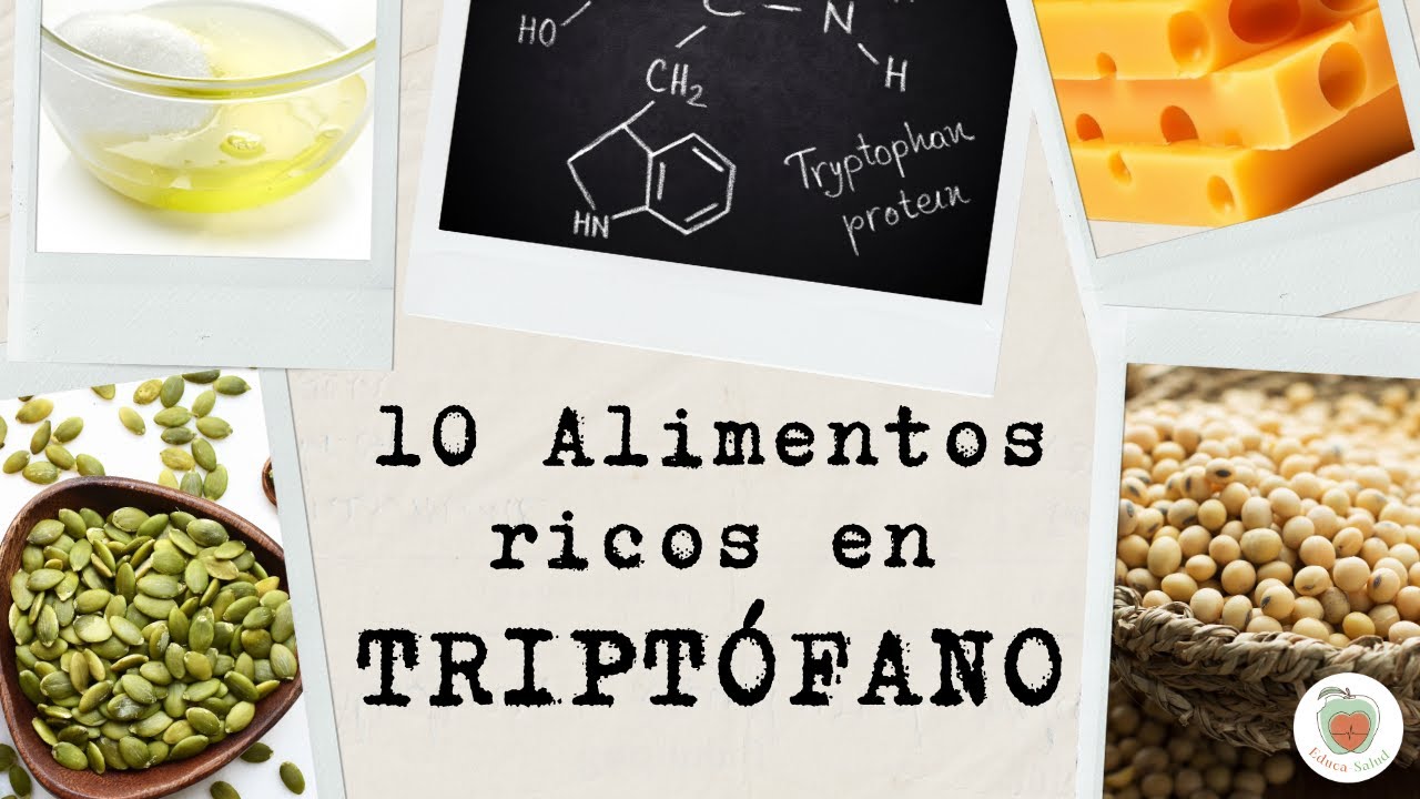 10 Alimentos RICOS en TRIPT&Oacute;FANO para tu BIENESTAR