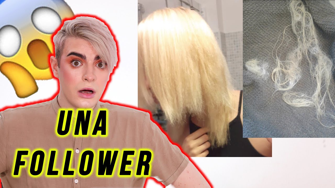 SI SONO SPEZZATI! PARRUCCHIERE REAGISCE AI CAPELLI DI UNA FOLLOWER PT 9  || NIKOOOLASH