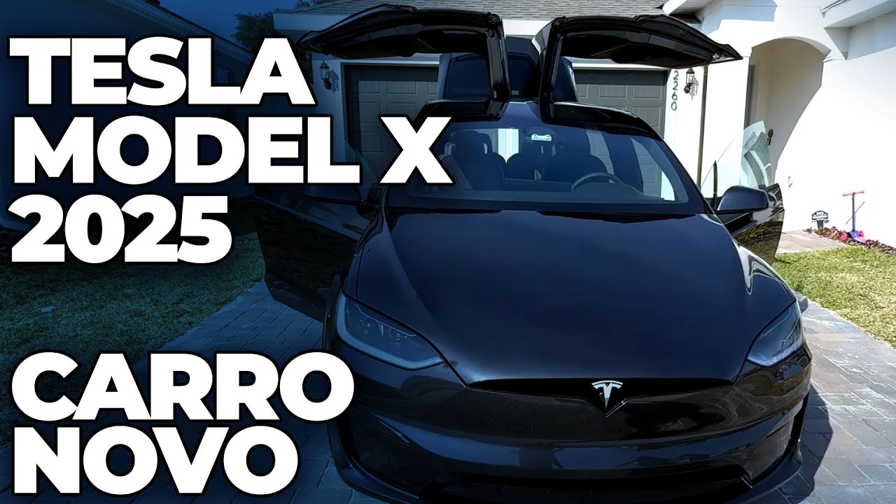 CARRO NOVO - TESLA MODEL X 2025