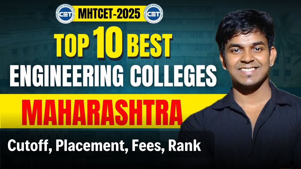 Top 10 Best Engineering Colleges in Maharashtra | MHTCET 2025, JEE 2025, HSC Board 2025 #maharashtra