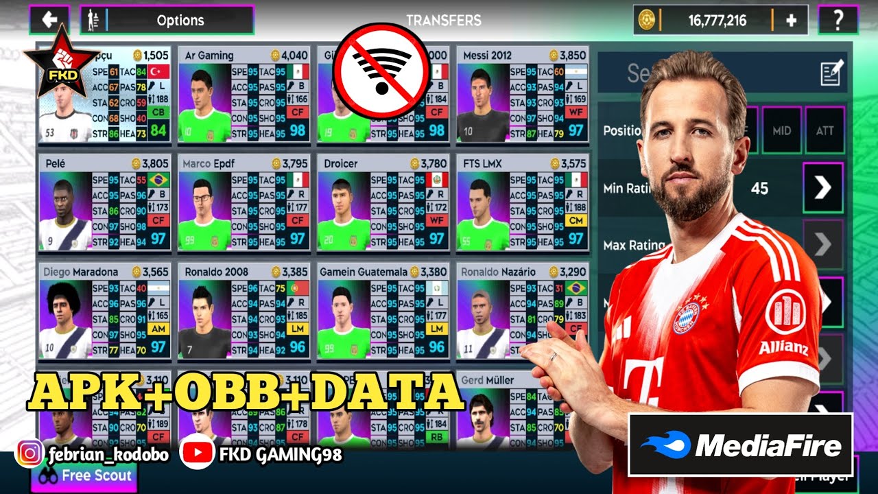 Main DLS MOD FC 2026 (APK+OBB+DATA) Best Graphics HD For Android!! 