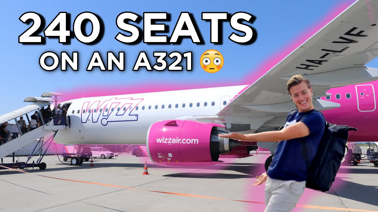 Wizz Air A321neo - The World's Densest Airbus A321!