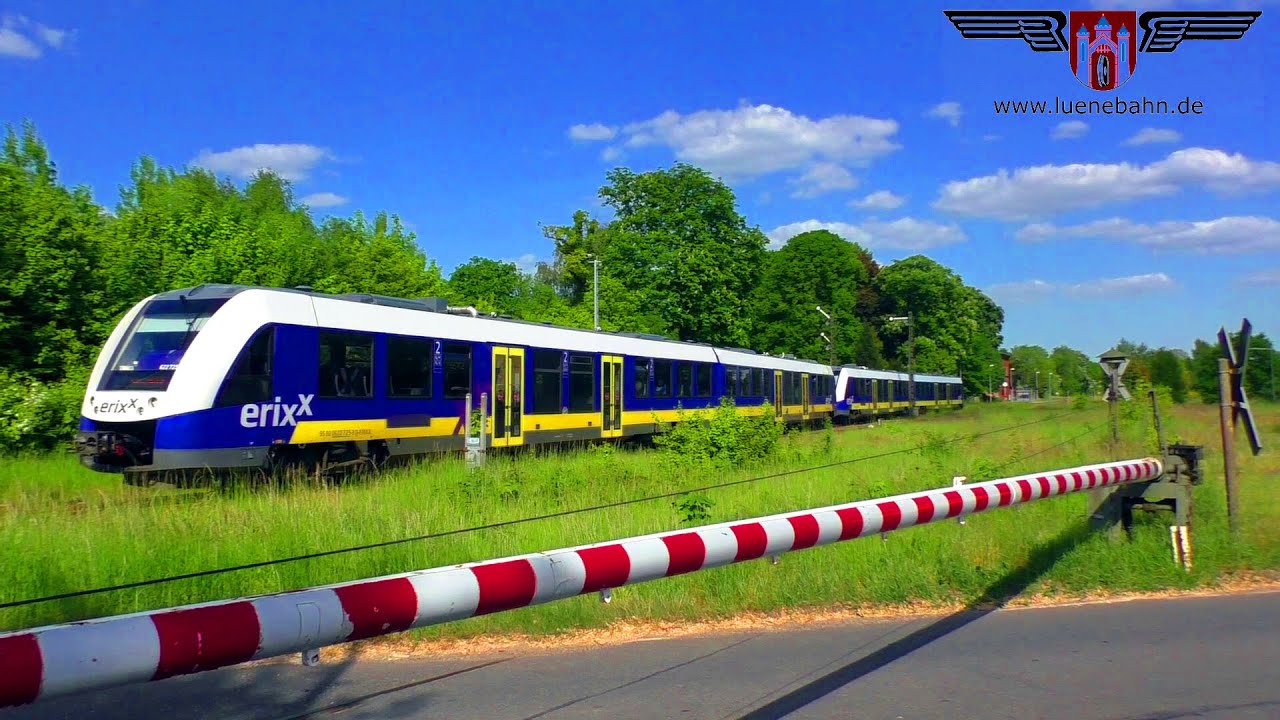 Erixx in Doppeltraktion auf der Wendlandbahn