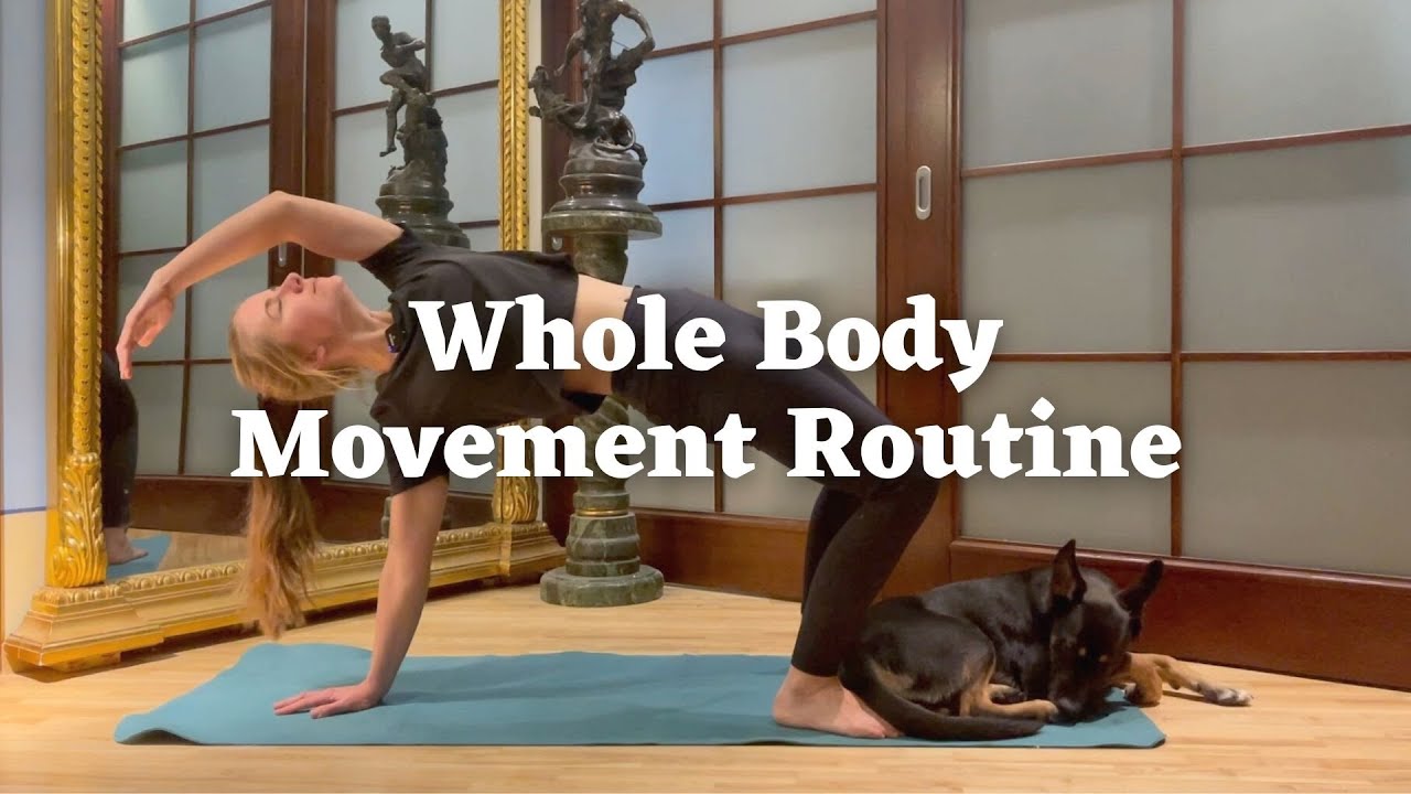 18 min Playful Whole Body Movement Flow Routine | Yoga for Climbers