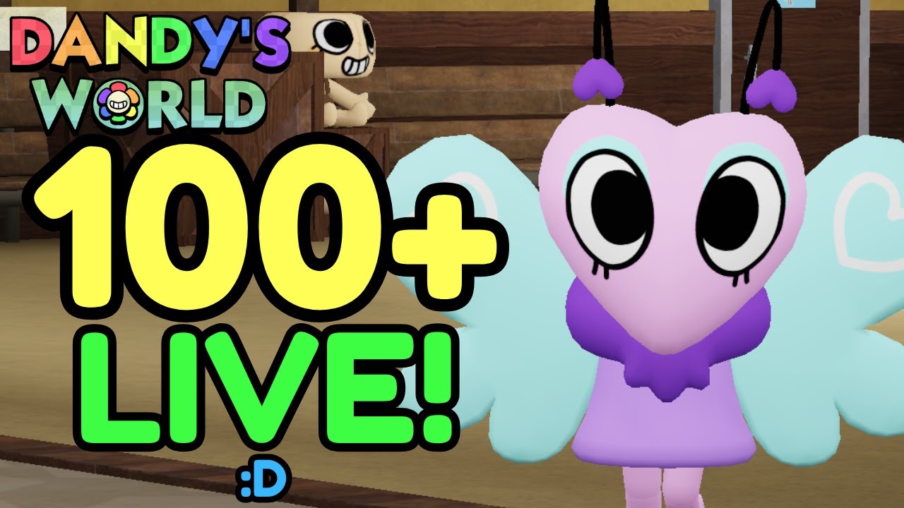 🔴🎥 FLUTTER FLOOR 100+ LIVE! (Twisted Rain is gone) | Dandy's World
