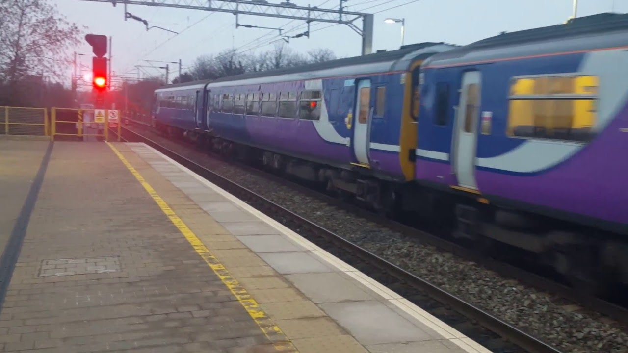 Trains at Liverpool South Parkway WCML Liverpool Branch (ft Liam Blundell) 12/3/16
