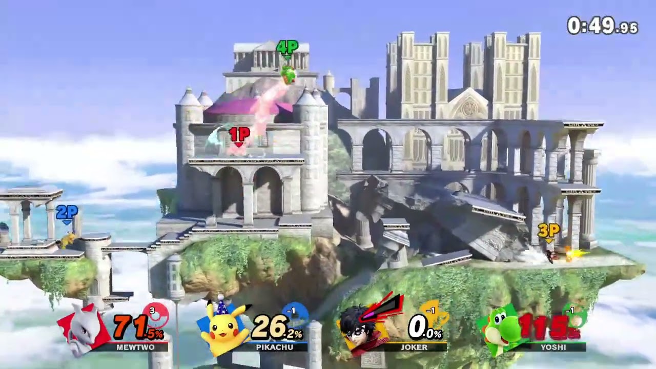 スマブラSP リプレイ タイム制 13051 [26年01月分]【ミュウツー 快勝 1P自分】