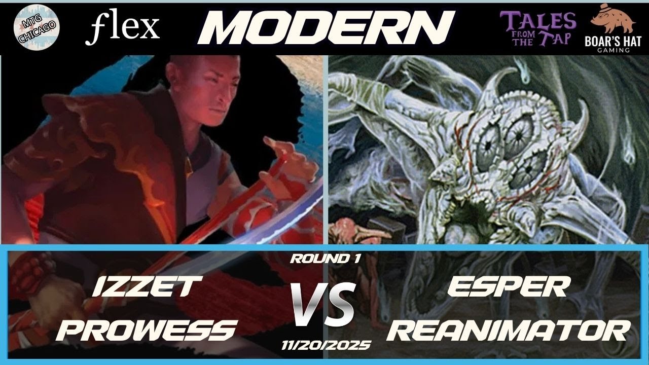 Иззет Провесс против Эспера Реаниматора [MTG Modern Round 1]