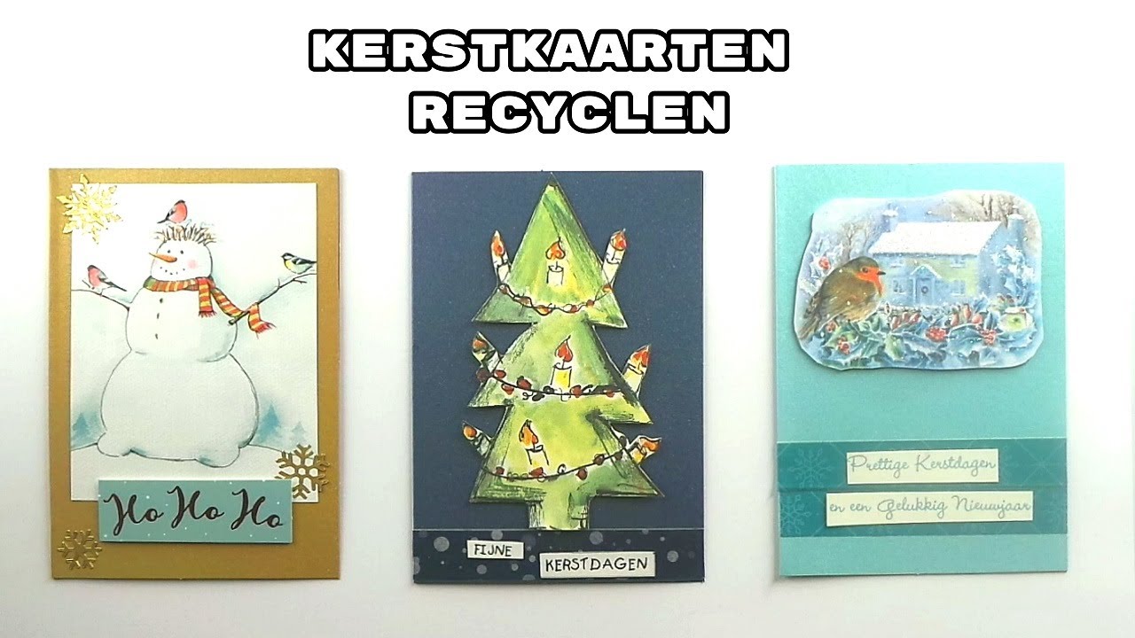 Kerstkaarten recyclen | #decemberdaily met Nescofiets