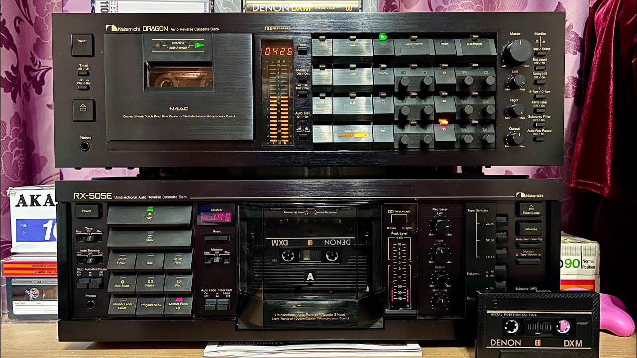 Nakamichi Dragon vs RX-505 или туда и обратно.