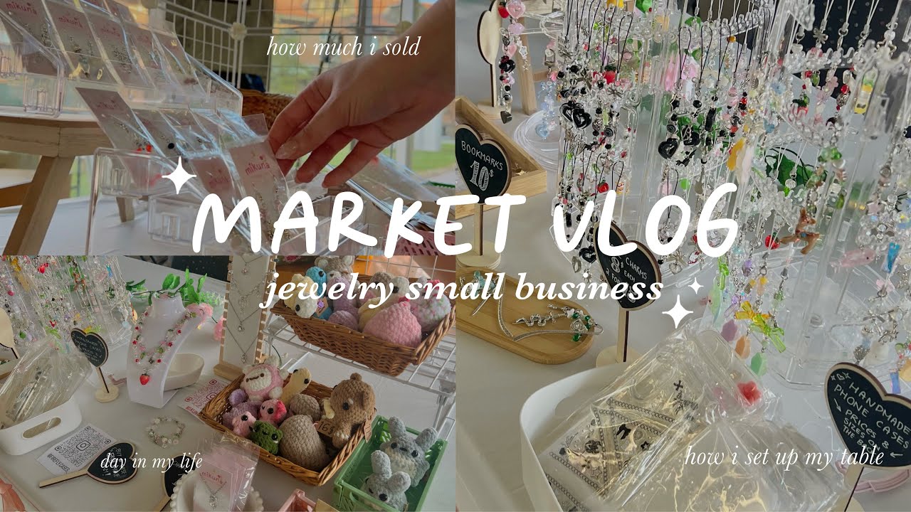 🧸 Видеоблог о рынке: сколько я продал, как устроен мой стол, лучшие и худшие продавцы