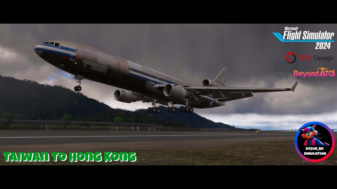 FS2024 | TFDi MD-11F Flight - Taipei / Hong Kong