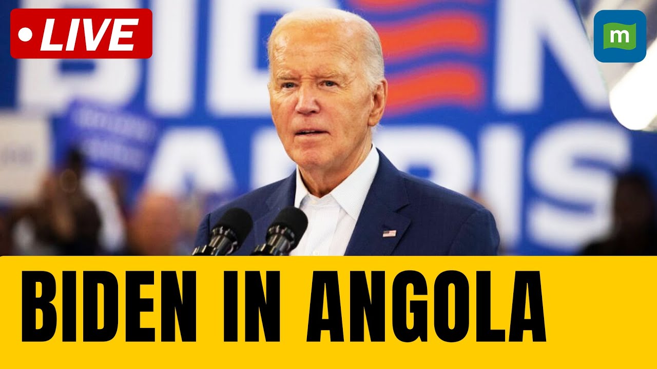 Biden Visits Angola LIVE | US Africa Relations | Joe Biden Arrives At Angola Airport | N18G