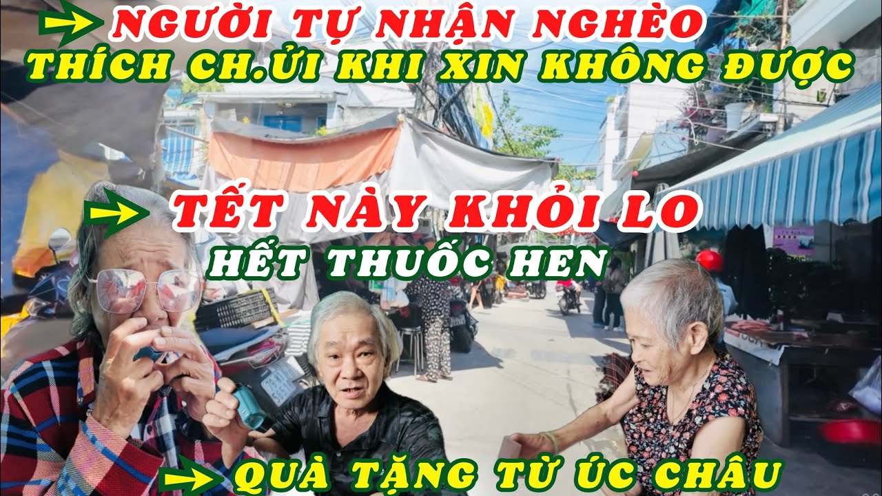 Ông Chú Tự Nhận Nghèo Chửi Xối Xả Khi Không Có Quà! Cô Chú Bị Hen Ăn Tết Khỏi Lo Lên Cơn Thiếu Thuốc