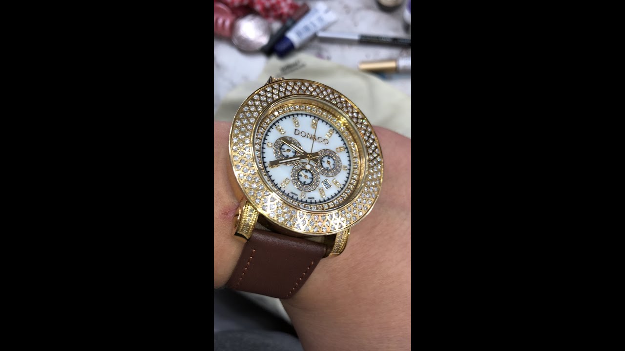 Men&rsquo;s Don & Co Diamond Watch 5.50 Carats 50mm