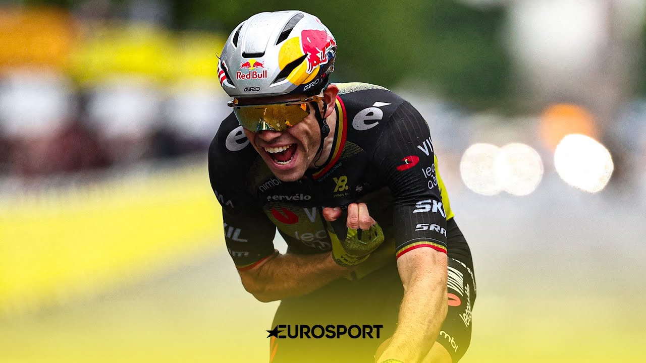 VAN AERT in trionfo sugli Champs Elysees. ULTIMO GIRO pazzesco a Parigi | TOUR DE FRANCE 2025