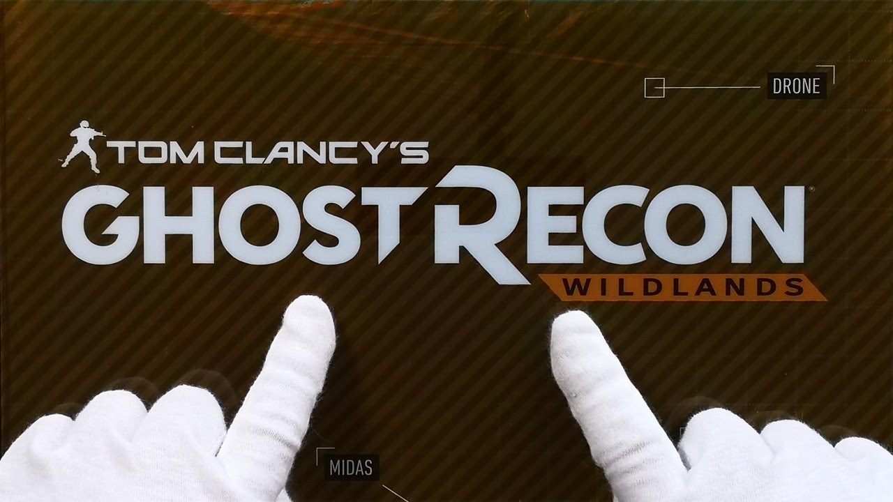 Unboxing | Tom Clancy's Ghost Recon Wildlands Collector's Edition (Triforce) | ASMR