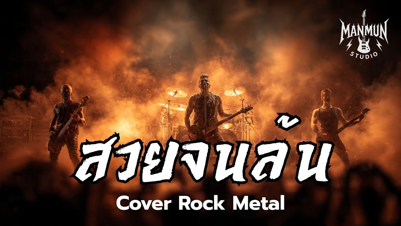 สวยจนล้น - สุรชาติ สมบัติเจริญ  | Rock Meta Cover | Live Stage | ManMun Studio🤘