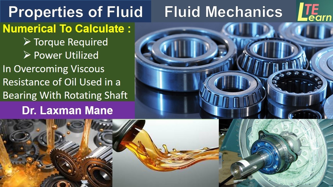 Numerical  : Torque Required Power Utilized in a Bearing With Rotating Shaft