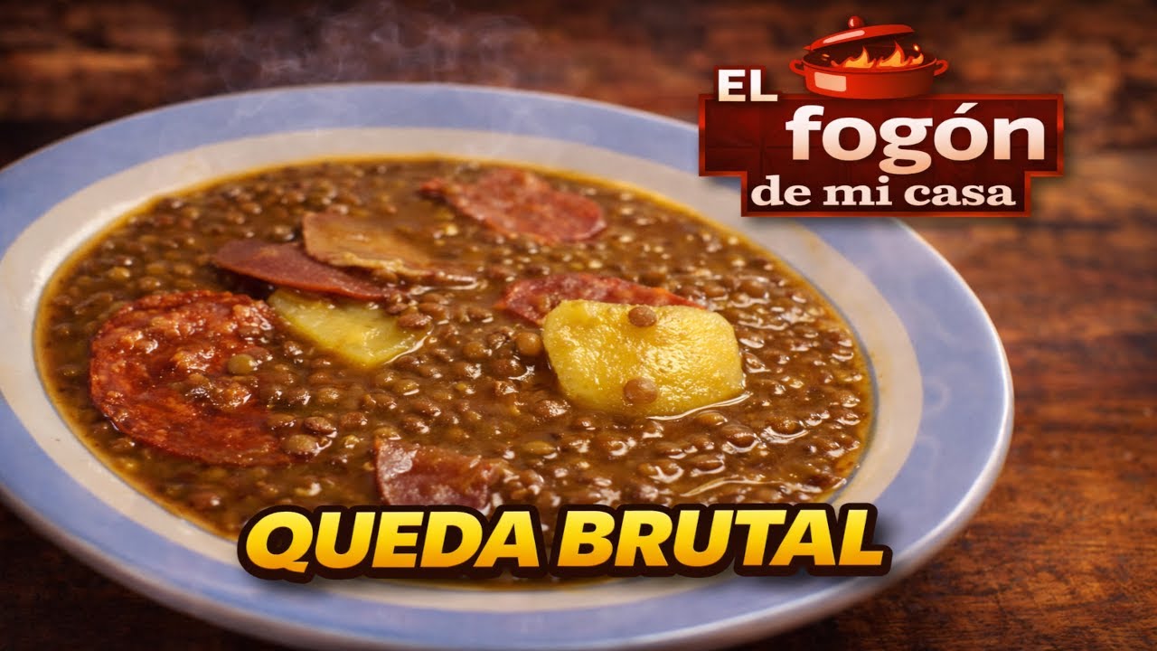 LENTEJAS ESTOFADAS CASERAS La receta de cuchara MÁS RICA de El Fogón de mi casa