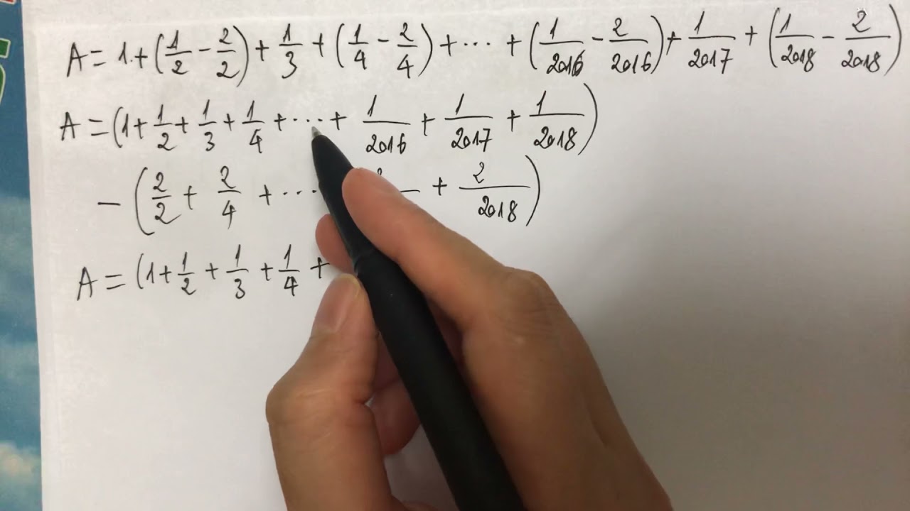 Toán nâng cao lớp 6,7. Cộng trừ phân số nâng cao. Tính giá trị biểu thức.