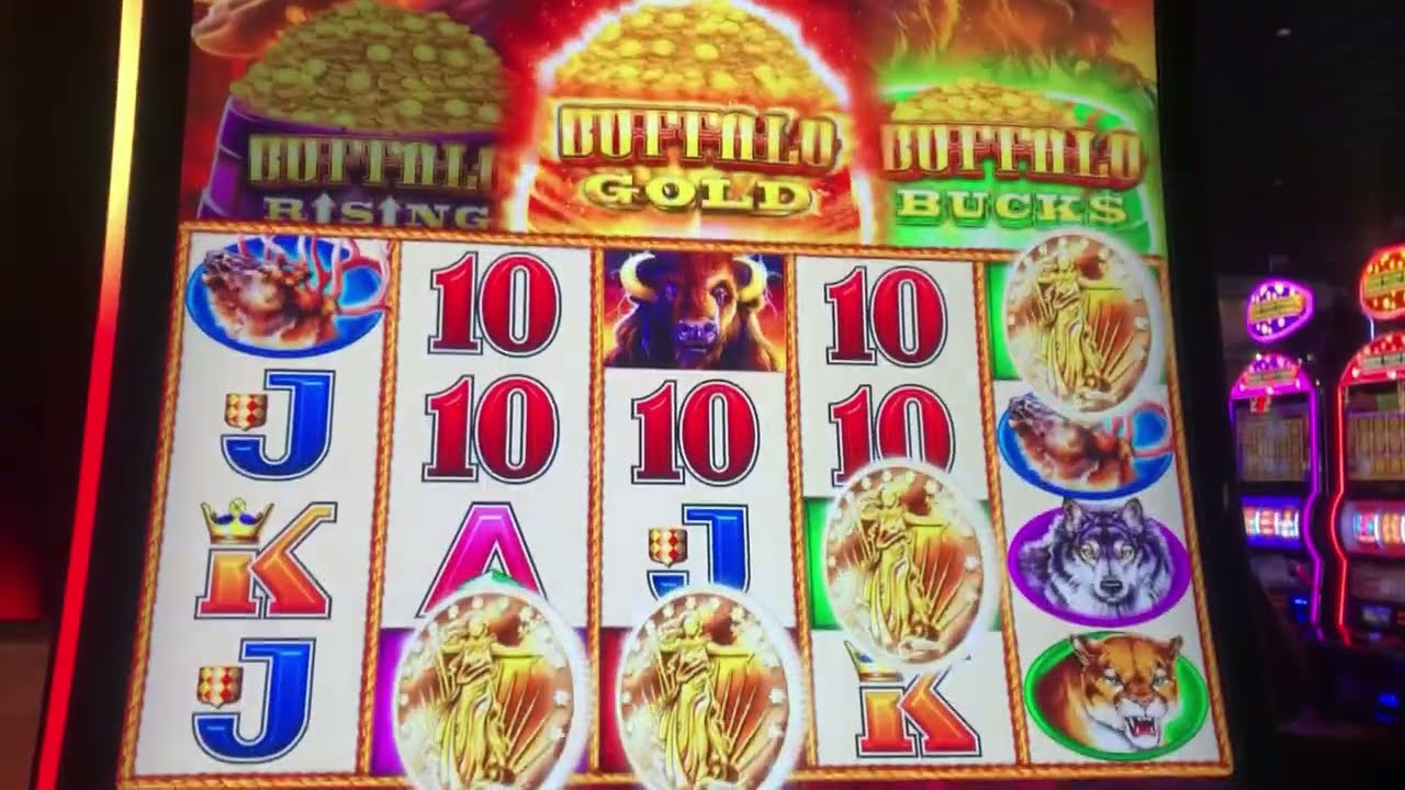 RARE 4 Coins NEW GAME Buffalo Gold Triple Power (Gold Rising Bucks) small break chasing 15 Heads