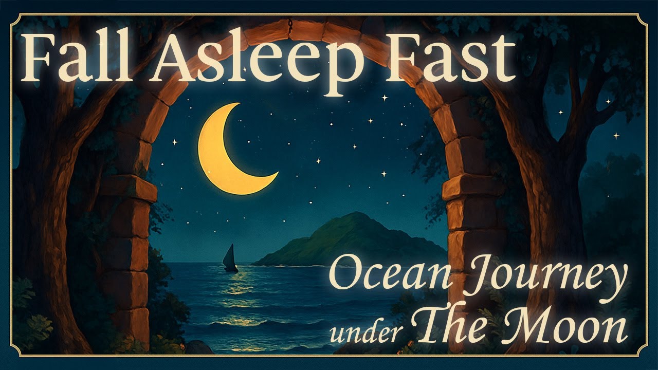 Sleep Story 🌙 Ocean Journey Under the Moon | Calm & Rest Tonight