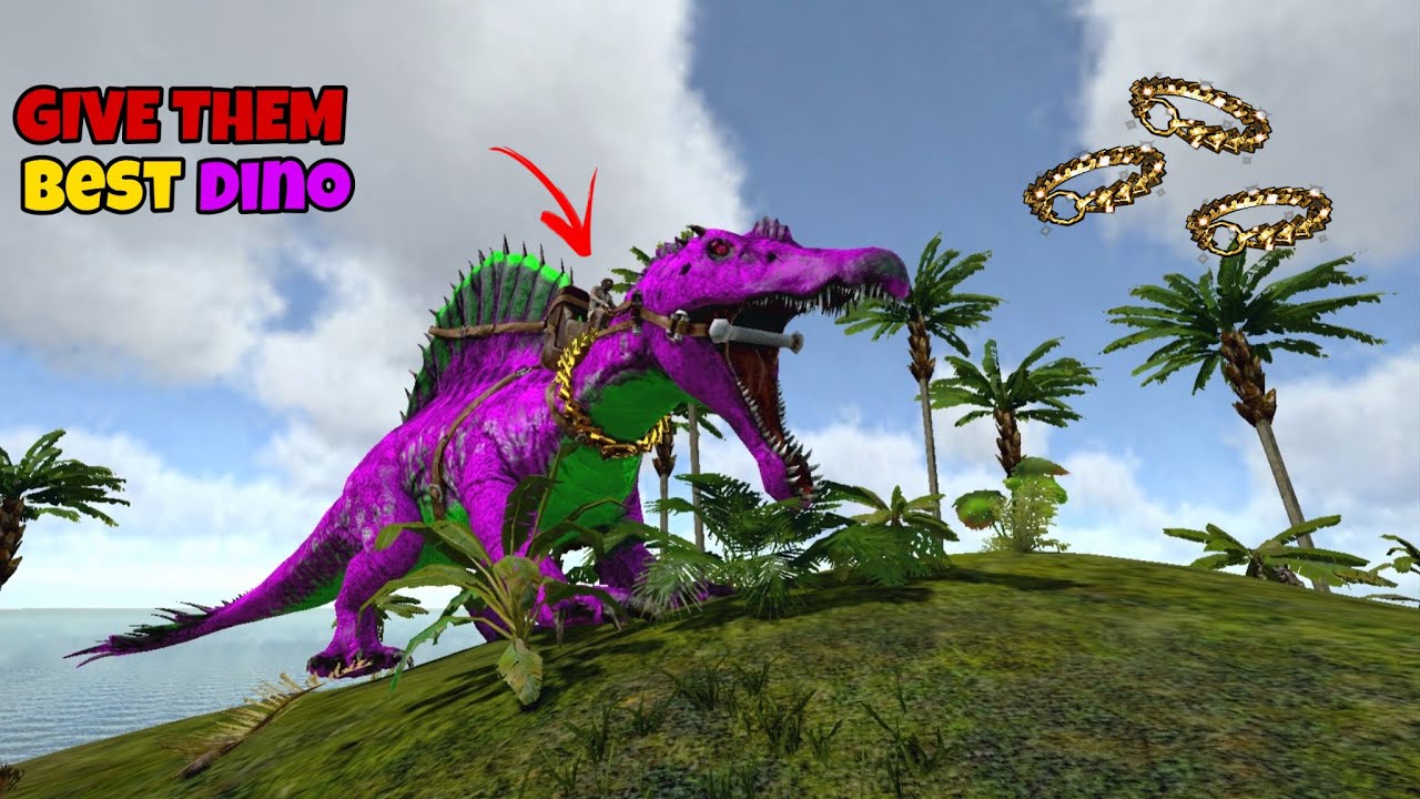 GIVE NEW PLAYER HIGH LEVEL DINO | OFFICIAL SERVER | ARK MOBILE