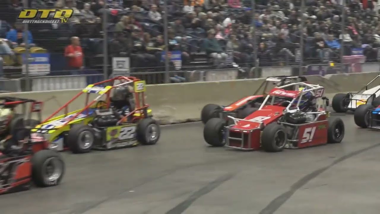 New York State Fairgrounds Exposition Center | Syracuse TQ Midget Feature | 3/12/22