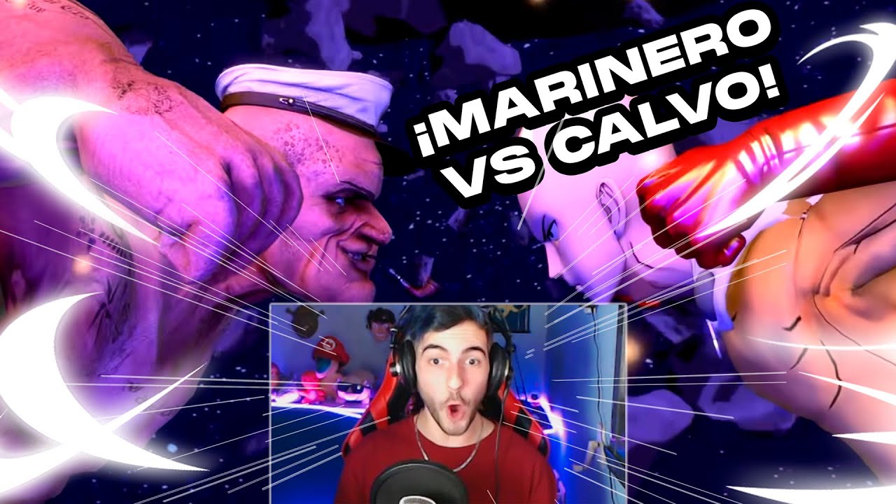 👊 POPEYE ES UN PAPUCHO 😍 | Saitama VS Popeye | DEATH BATTLE! - REACCIÓN