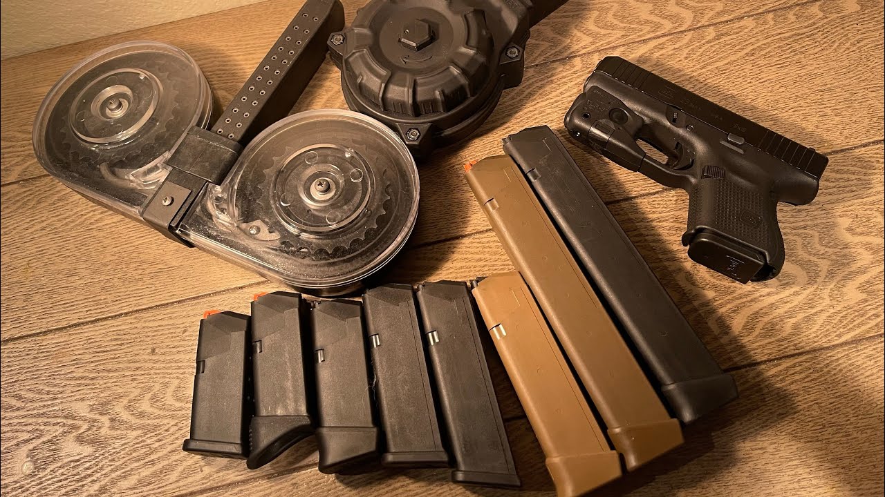 GLOCK 26 / ВАРИАНТЫ МАГАЗИНА