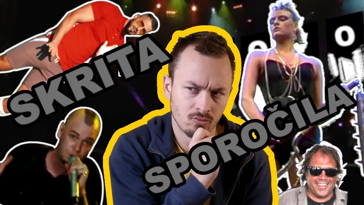 Skrita sporočila v slovenskih komadih