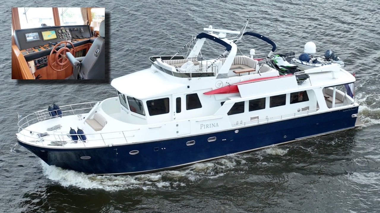 €699,000 Ocean-Ready Trawler Yacht FOR SALE | Hershine 61 Pilothouse Full Tour