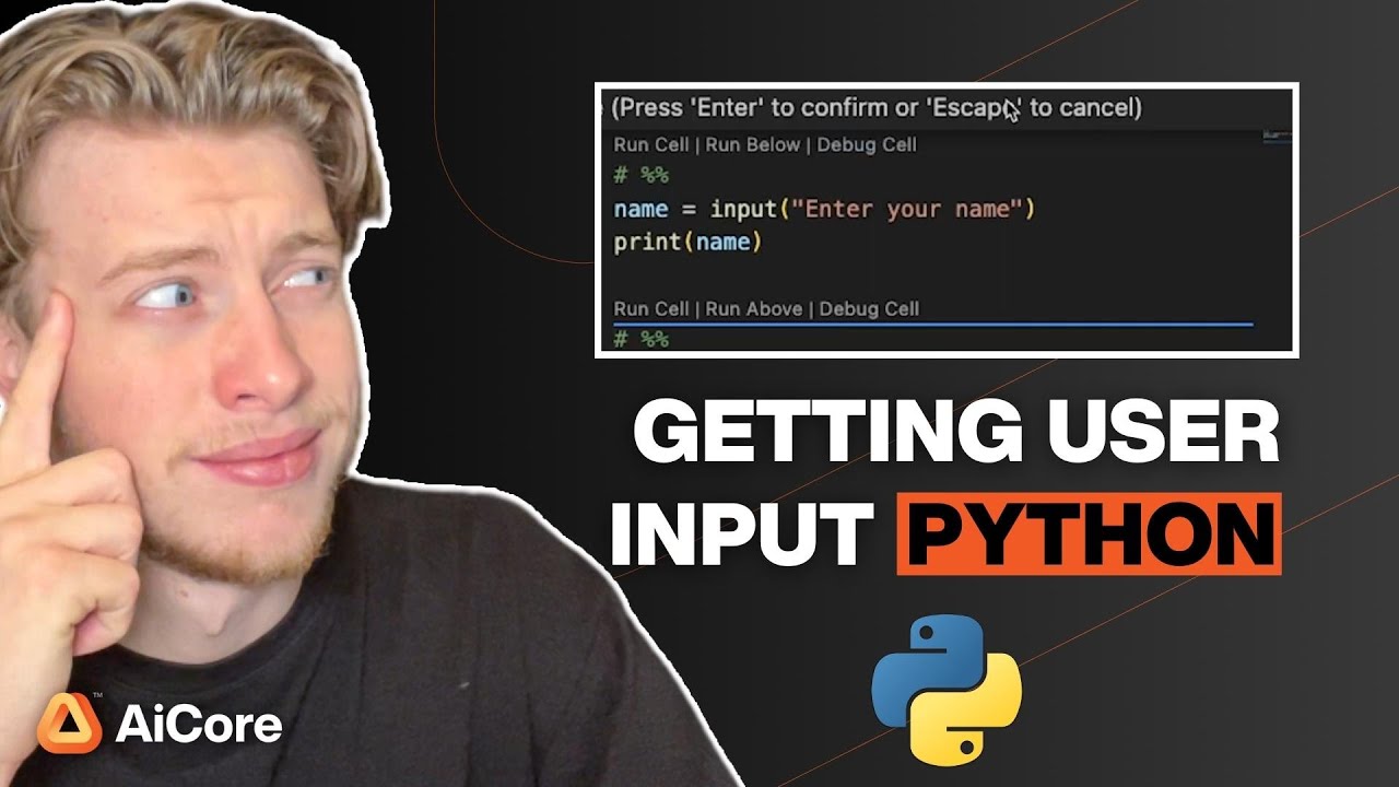 Getting User Input in Python