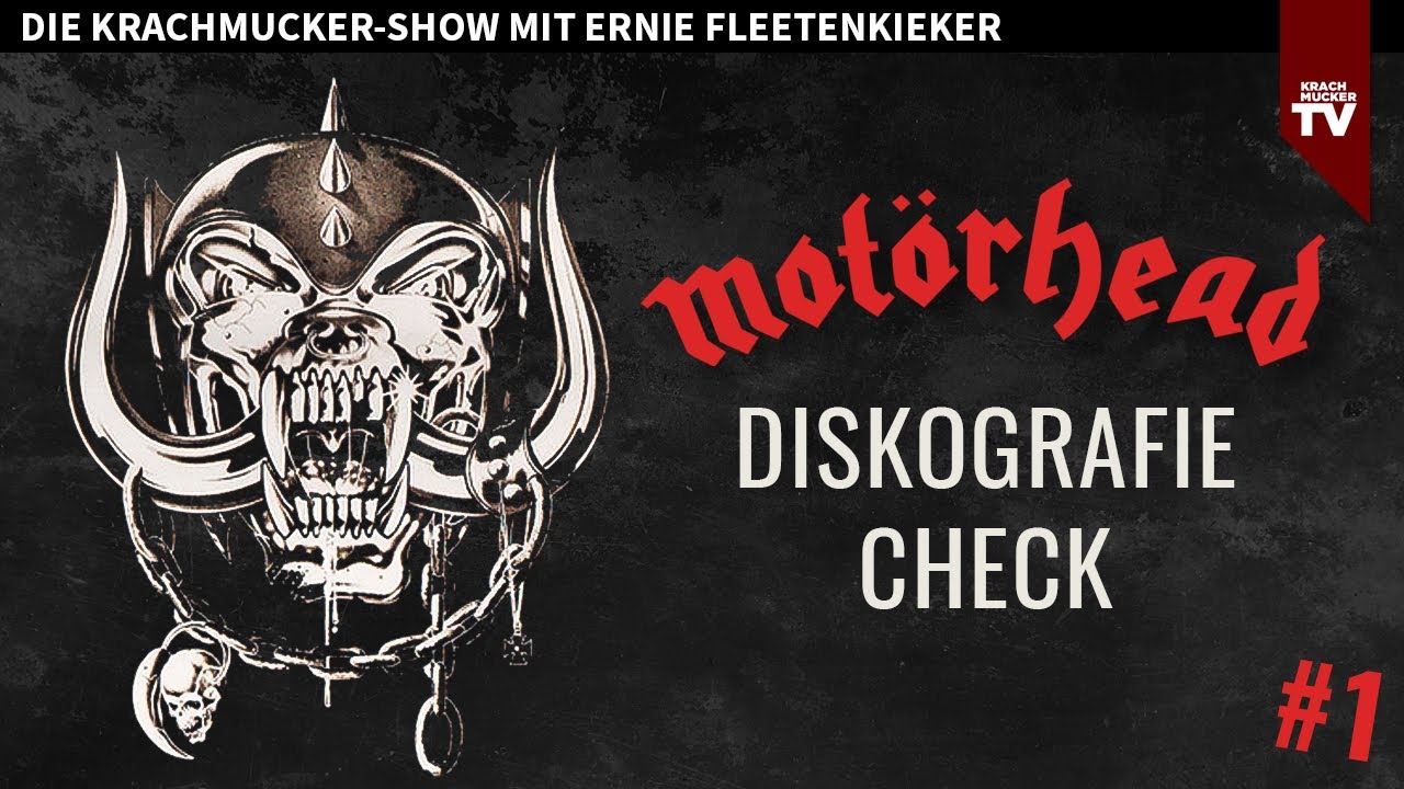 Der MOTÖRHEAD-DISKOCHECK: ALLE OFFIZIELLEN ALBEN | Teil 1: Kult-Besetzung über 1916 bis Sacrifice