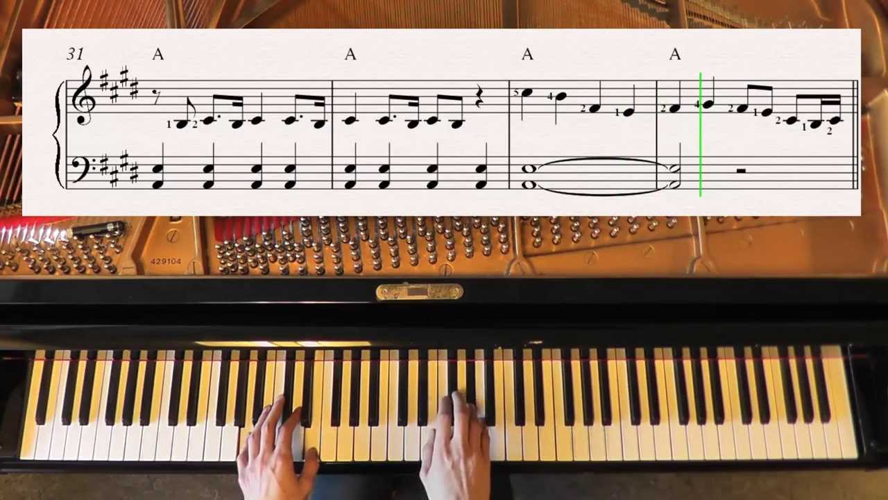 Counting Stars - OneRepublic - Piano Cover Video by YourPianoCover