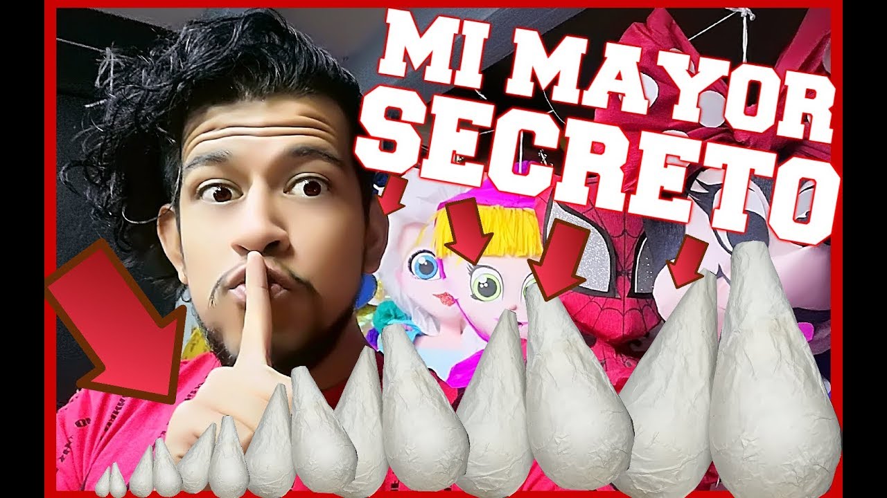 MI MAYOR SECRETO ( GLOBO PARA PIÑATA) BASE EDREI POP