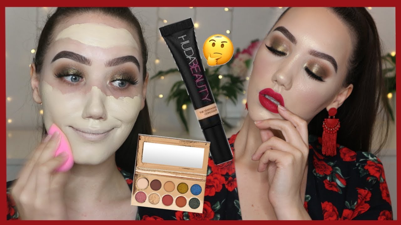 CLASSIC GLAM MAKEUP! TESTING NEW HUDA BEAUTY OVERACHIEVER CONCEALER | MAKEMEUPMISSA