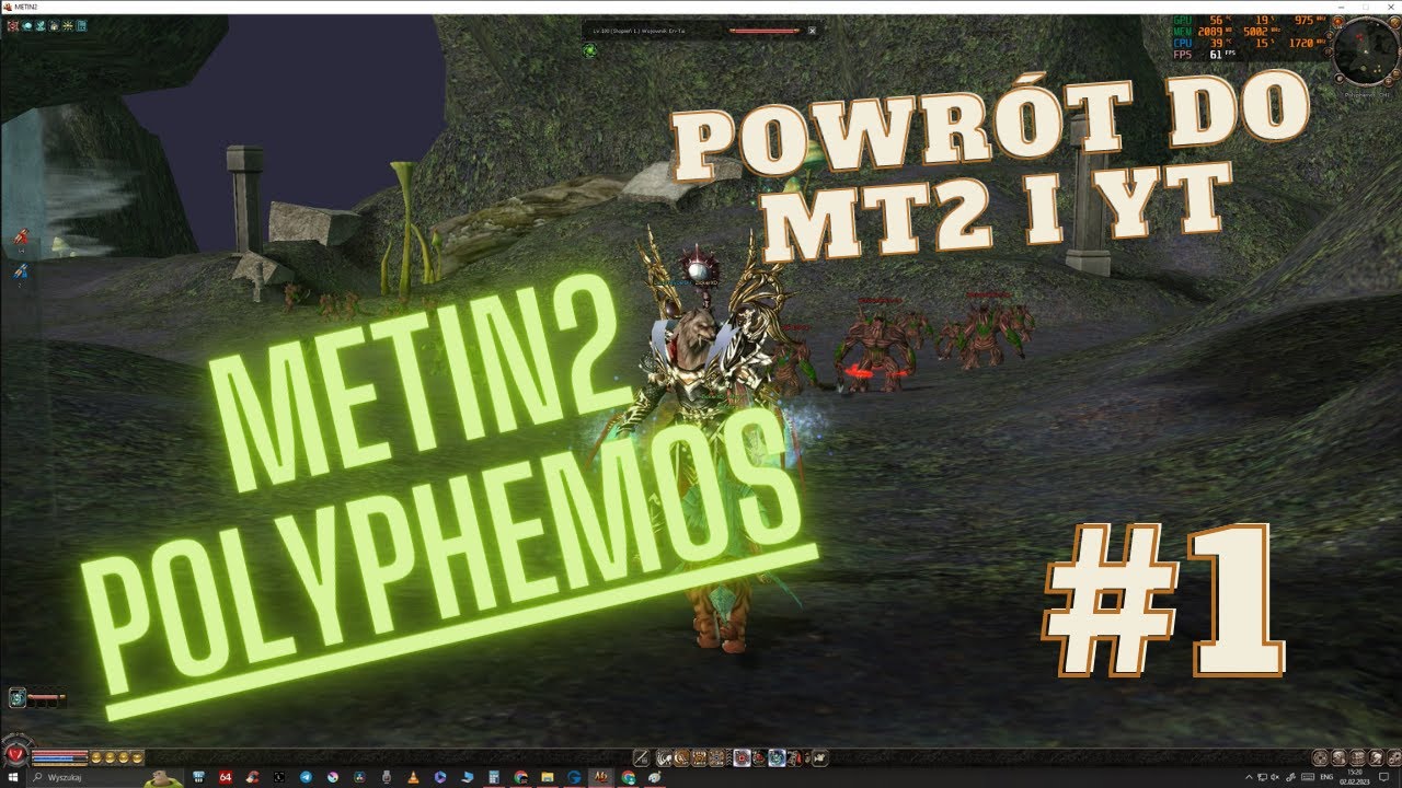 Metin2 Polyphemos - Powr&oacute;t do MT2 i YT. #metin2 #metin2pl #metin2polyphemos