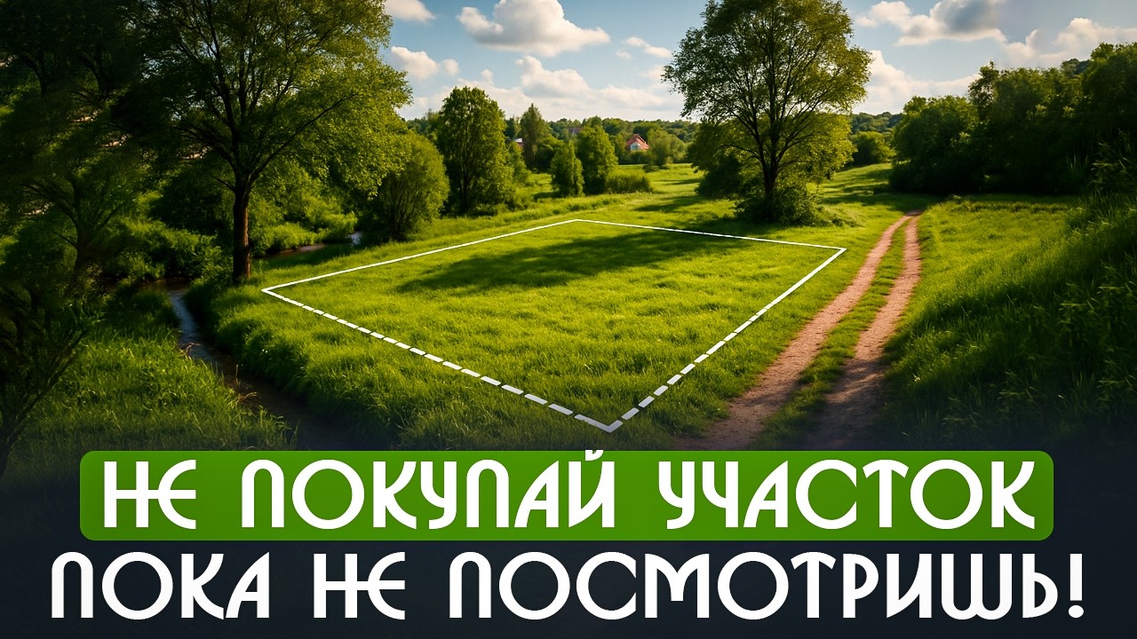 Как правильно выбрать участок