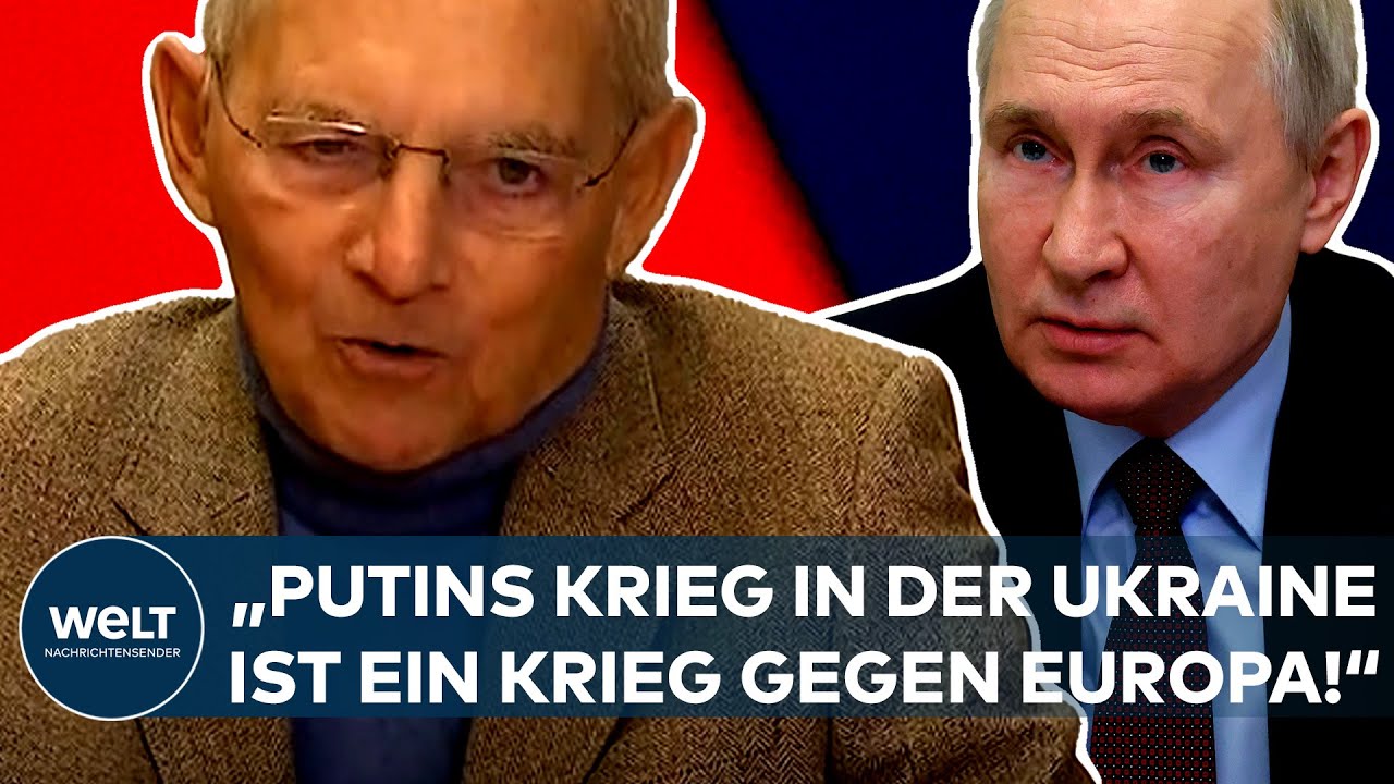 WOLFGANG SCHÄUBLE IM EXKLUSIV-INTERVIEW: 
