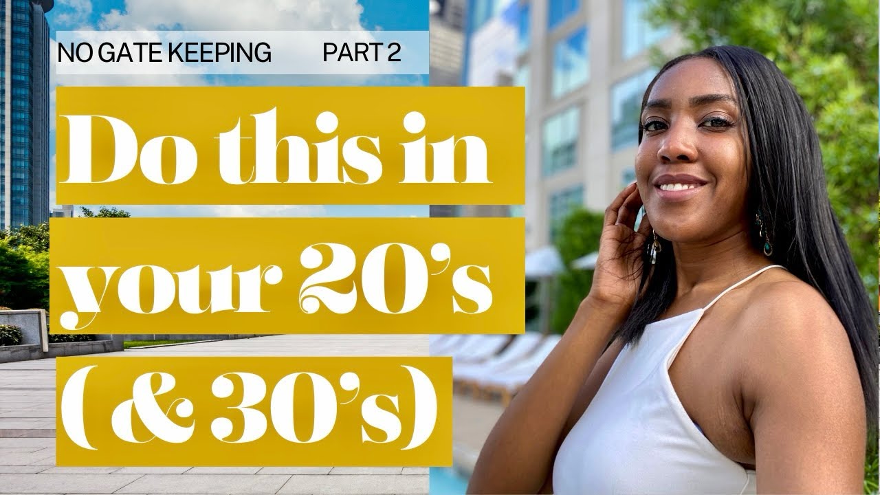 Do These Simple Habits to Create an Easier Life in Your 20s & 30s